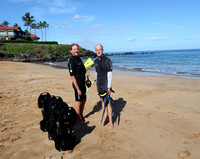 21-5-21 Wailea Scooter Snorkel Greg and Paige Howard