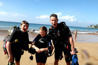 5-Jan-25 Wailea Scuba Erik, Hunter, Hadley Frank
