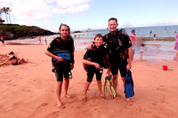 3-Jan-25 Wailea Scuba Erik, Hunter, Grant, and Alexandria